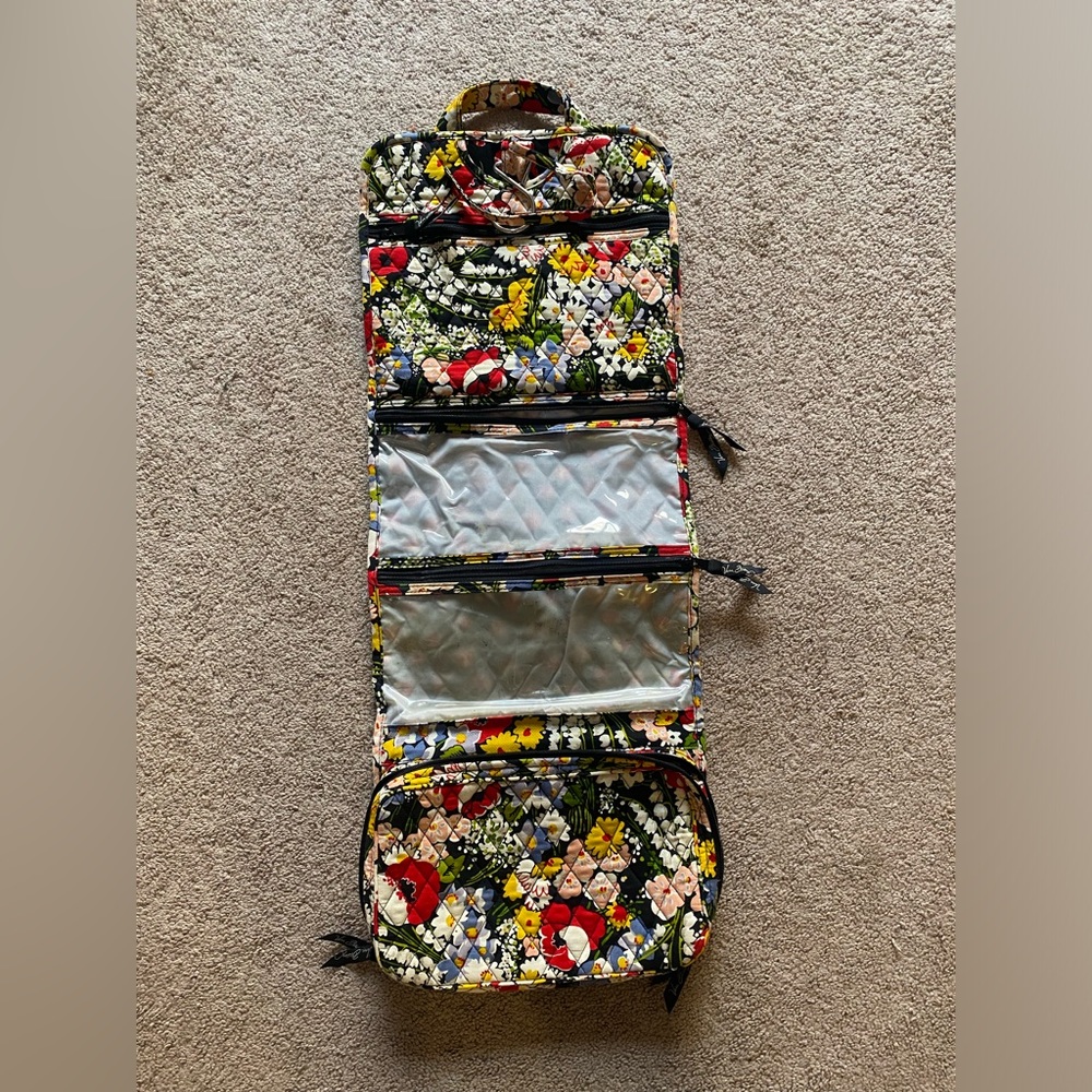 Vera Bradley’s Hanging Travel Toiletry Organizer